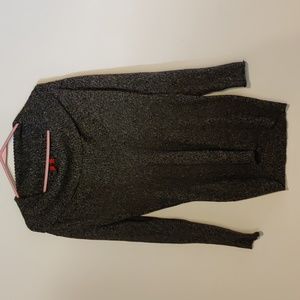 5148 Gray Cowl Neck Sweater Size S